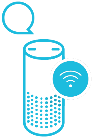 Voice Assistants—Alexa icon