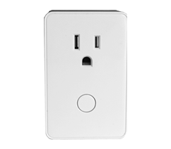 Smart plug outlet: Remotely control any device connected to the smart plug outlet. Wave Smart Home