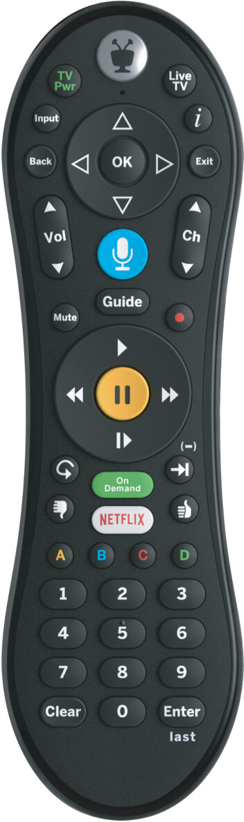 TiVo voice remote setup